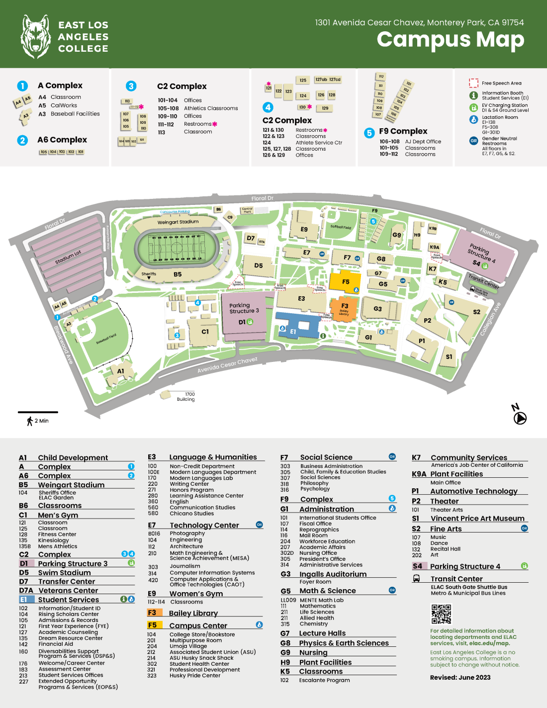 Campus Map ELAC